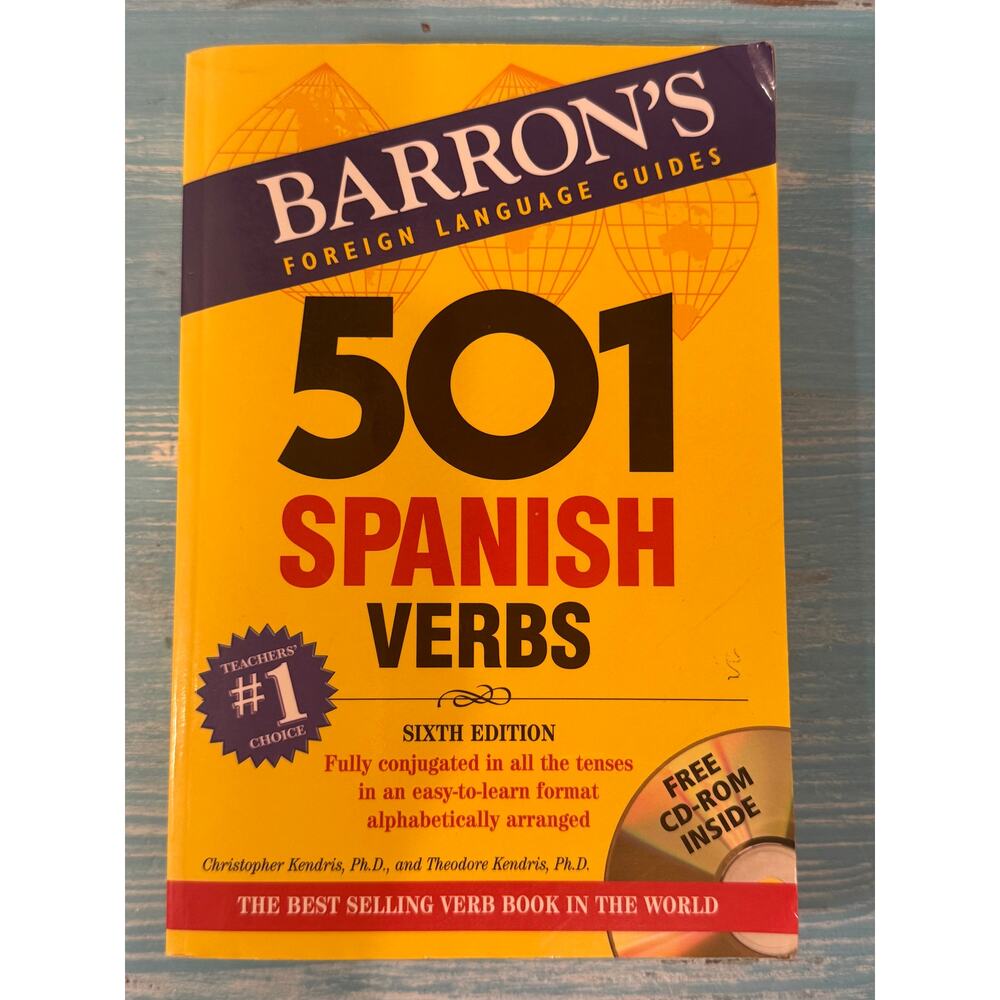 Barron's 501 Spanish Verbs Sixth Edition